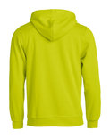 021031 Basic Hoodie Signaal Groen Clique