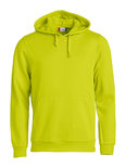 021031 Basic Hoodie Signaal Groen Clique