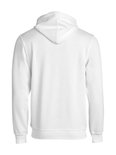 021034 Basic Hoodie Full zip Wit Clique