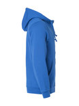 021034 Basic Hoodie Full zip Kobalt Clique