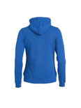 021034 Basic Hoodie Full zip Ladies Kobalt Clique