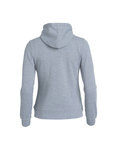 021034 Basic Hoodie Full zip Ladies Grijs Melange Clique