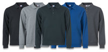 021032 Basic Polo Sweater Kobalt Clique