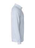 021033 Basic Sweater Half Zip Wit Clique