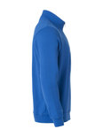 021033 Basic Sweater Half Zip Kobalt Clique