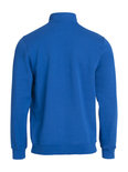 021033 Basic Sweater Half Zip Kobalt Clique