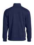 021033 Basic Sweater Half Zip Dark Navy Clique 