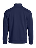 021033 Basic Sweater Half Zip Dark Navy Clique