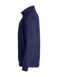 021033 Basic Sweater Half Zip Dark Navy Clique
