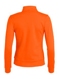 021039 Basic Cardigan Ladies Signaal Oranje Clique