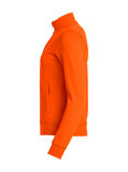 021039 Basic Cardigan Ladies Signaal Oranje Clique