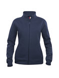 021039 Basic Cardigan Ladies Dark Navy Clique