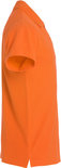 028230 Basic Polo Diep Oranje Clique