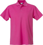 028230 Basic Polo Helder Kersen Clique