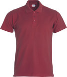 028230 Basic Polo Bordeaux Clique