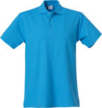 028230 Basic Polo Turquoise Clique