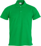 028230 Basic Polo Appel Groen Clique