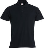 028230 Basic Polo Zwart Clique