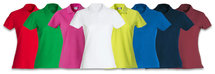 028231 Basic Polo Ladies Lemon Clique