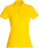 028231 Basic Polo Ladies Lemon Clique