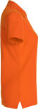 028231 Basic Polo Ladies Diep Oranje Clique