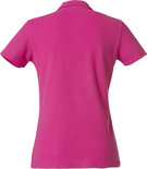 028231 Basic Polo Ladies Helder Kersen Clique