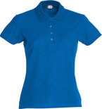 028231 Basic Polo Ladies Kobalt Clique