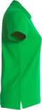 028231 Basic Polo Ladies Appel Groen Clique