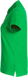 028231 Basic Polo Ladies Appel Groen Clique