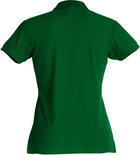 028231 Basic Polo Ladies Flessen Groen Clique