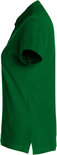 028231 Basic Polo Ladies Flessen Groen Clique