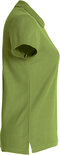 028231 Basic Polo Ladies Leger Groen Clique