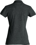 028231 Basic Polo Ladies Antraciet Melange Clique