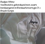 ARC0000 Badjas met Capuchon White (wit) A&R