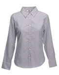 F700 Lady-Fit Oxford Shirt met lange mouwen Fruit of the Loom