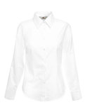 F700 Lady-Fit Oxford Shirt met lange mouwen Fruit of the Loom