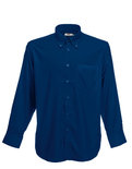 F600 Heren Oxford Shirt met lange mouwen Fruit of the Loom