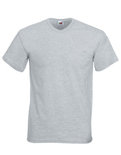 F270 V-hals t-shirt Heren Fruit of the Loom 