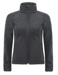 BCJW937 Hooded Softshell/Dames B&C