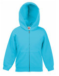 F401NK New Kids Hooded Sweat Jacket Fruit of the Loom