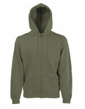 F401N Classic Hooded Sweat Jacket Fruit of the Loom