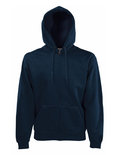 F401N Classic Hooded Sweat Jacket Fruit of the Loom