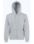 F401N Classic Hooded Sweat Jacket Fruit of the Loom