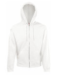 F401N Classic Hooded Sweat Jacket Fruit of the Loom