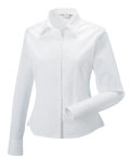 Z916F Dames Classic Twill Shirt met Lange mouwen RUSSELL