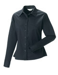 Z916F Dames Classic Twill Shirt met Lange mouwen RUSSELL