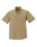 Z917 Heren Classic Twill Shirt met korte mouwen RUSSELL
