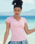 F271N Lady-Fit Valueweight V-neck T Fruit of the Loom 