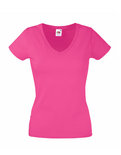 F271N Lady-Fit Valueweight V-neck T Fruit of the Loom
