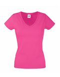 F271N Lady-Fit Valueweight V-neck T Fruit of the Loom 